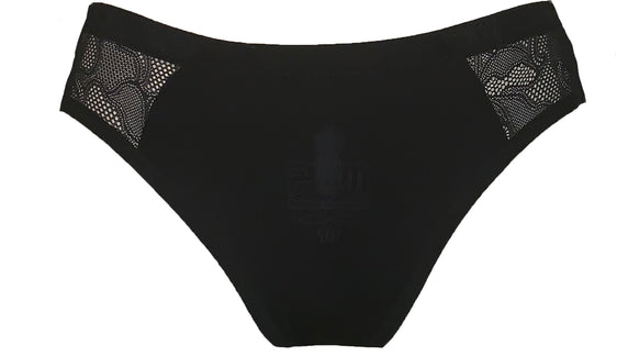 SW1988: Samantha Bikini Panty in Black Nyx